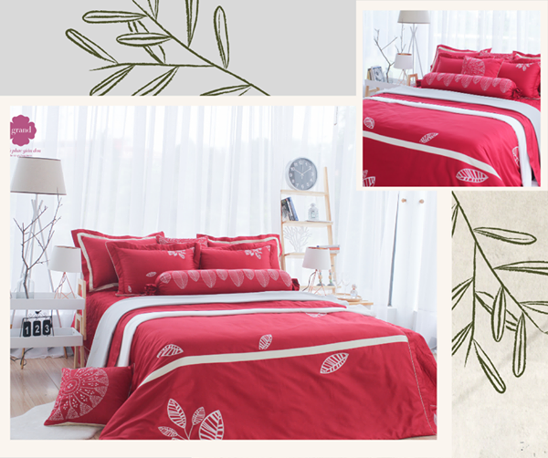 Ga bộ chăn Cotton Sateen