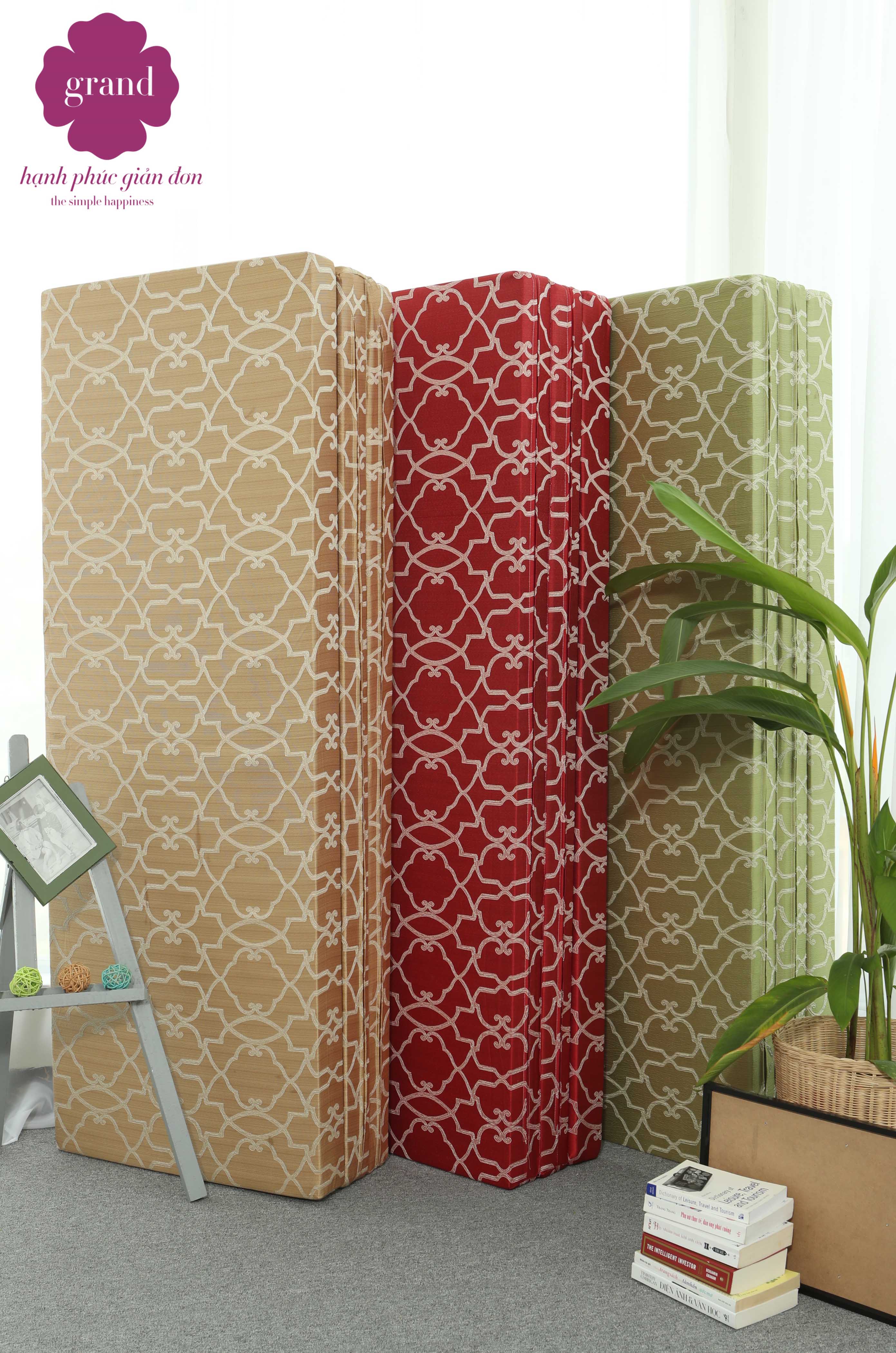 Đệm bông ép Gấm Trần dày 18cm